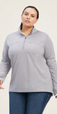 Rebar Foundation 1/4 Zip Shirt Front Plus